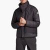 Adidas Loose Fit Large Pocket Long Sleeve Cotton Jacket Men Outerwear Black DZ1433