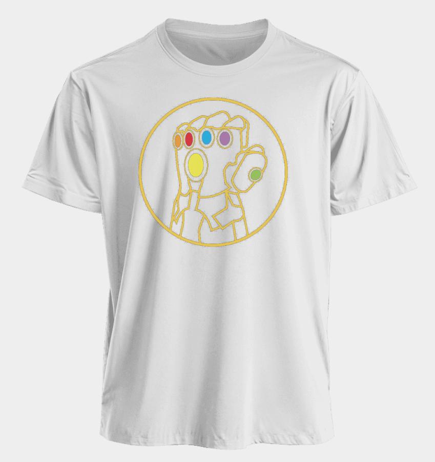 Men's and Women's T-shirts Infinity Gauntlet Summer American Spring and Autumn Niche Casual Oversized Short-sleeved