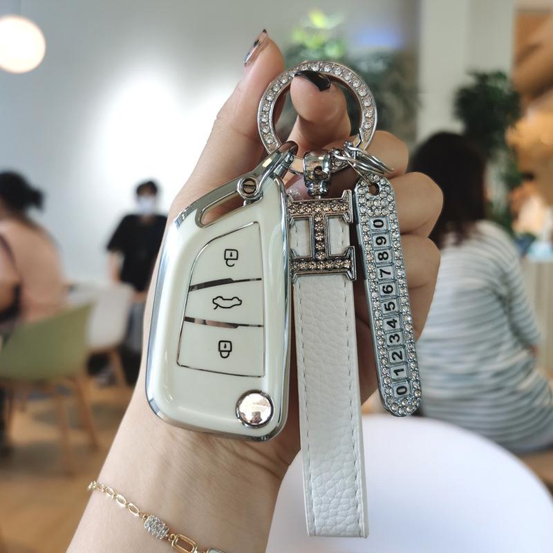 DS Master Iron Remote Key Case with Modified Blade and Protective Shell