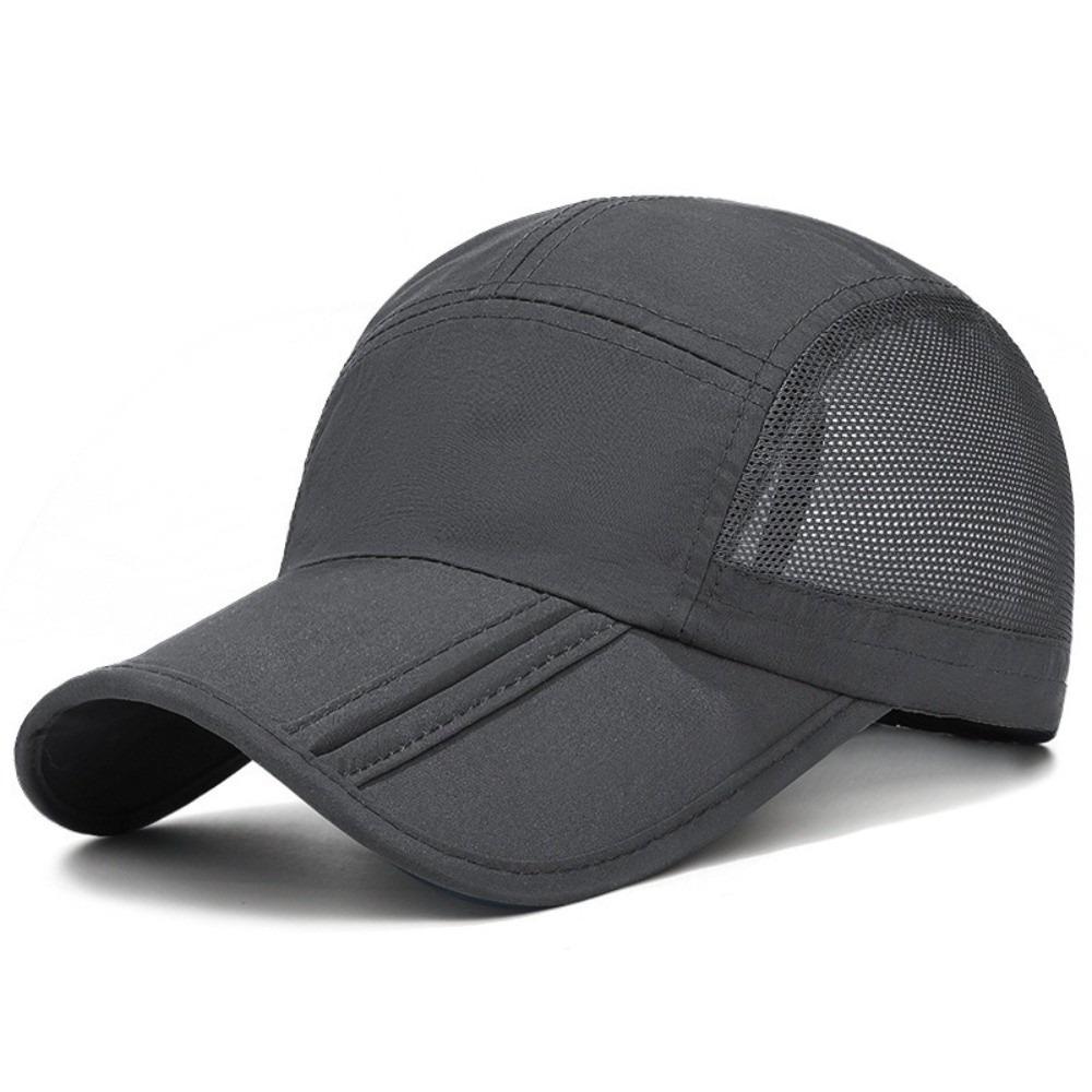 Foldable Baseball Cap Quick Dry Sports Caps Breathable Outdoor Sun Hat  Running