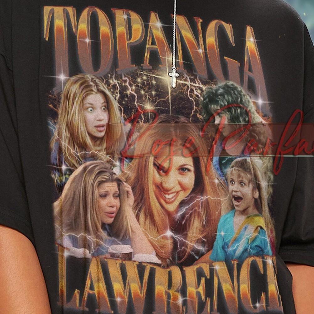 TOPANGA LAWRENCE Shirt Boy Meets World 90s TV Show Retro Topanga 90s Sitcom Unisex T-Shirt XXXXL