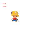 Anime One Piece Plush Toys Luffy Chopper Sabo Plush Doll Stuffed Kawaii Cute Toy Chopper Doll Keychain Halloween Gift For Child