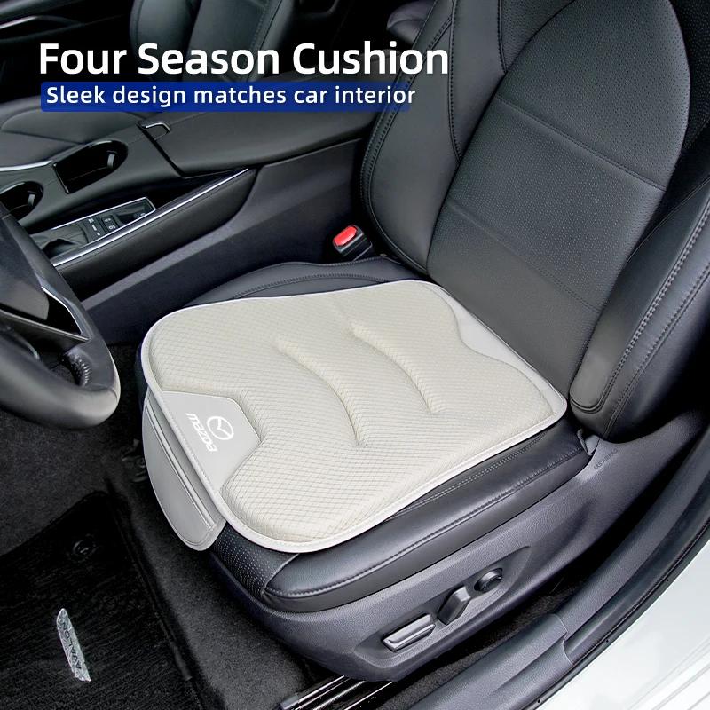 2025 Hot Car Seat Cover Breathable Ice Silk Auto Seat Protective Storage Cushion For Mazda 3 6 2 Axela CX5 CX3 CX30 CX9 Atenza D