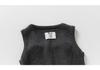 2025 Autumn/Winter Unisex Baby Wool Knit Dark Grey Overalls Jumpsuit