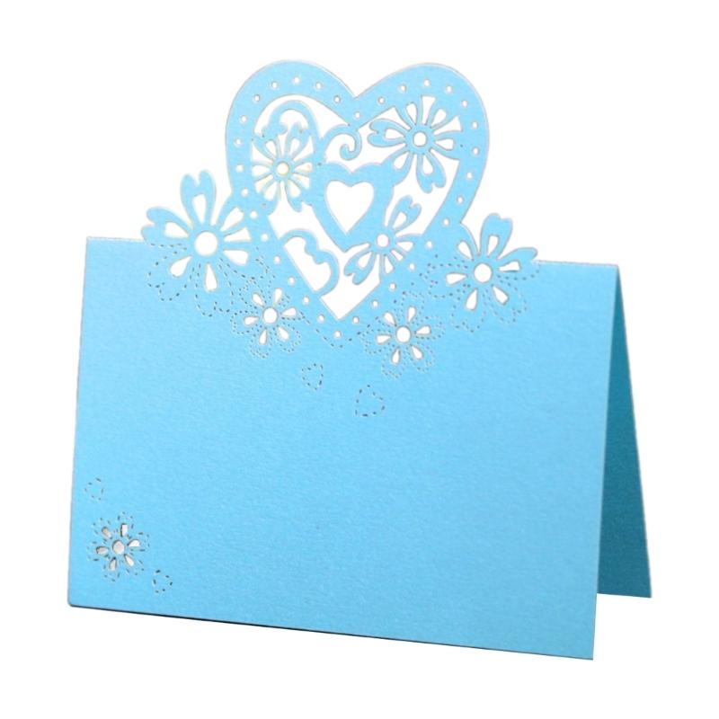 50Pcs Heart Shape Table Number Cards Wedding Table Number Card For Table Setting Wine Glass Christmas Wedding Decoration