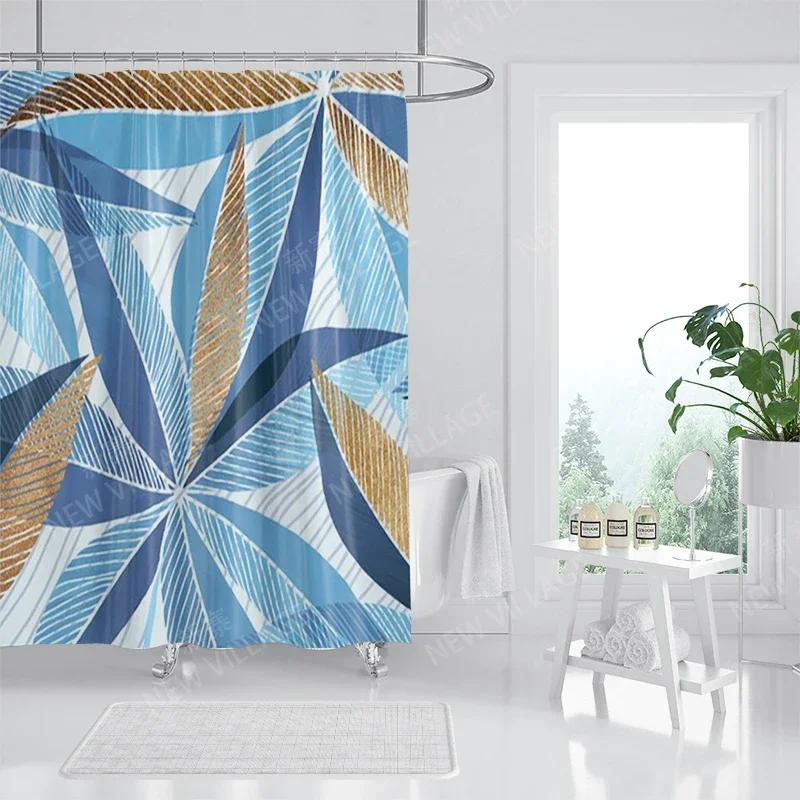Vodotěsný látkový sprchový závěs Koupelnové závěsové doplňky 180x200 Koupelnový závěs do sprchy 240*200 severský boho dekor 240x200