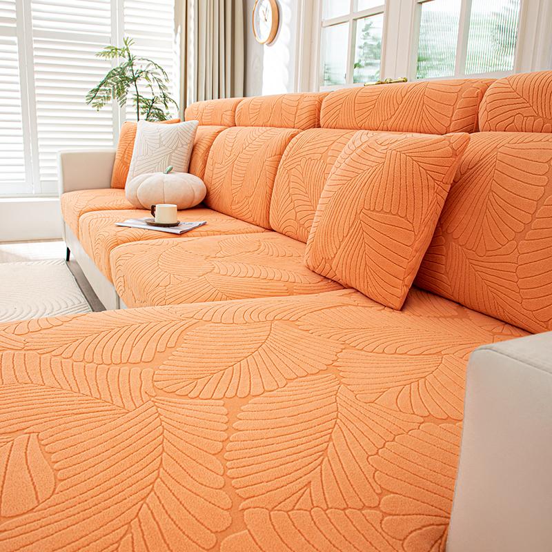 Jacquard Fabric Sofa Chair Cushion Cover Elastic Couch Elastic Cover Couch Elastic Cover Couch Elastic Cover Soft Flexibility With Flexible Bottom