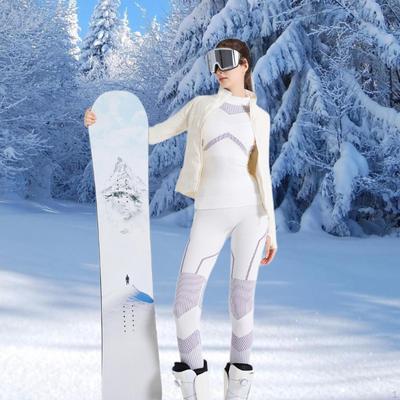 -Underwear Set for Women, -Base Layers, Sportswear, Breathable Skiwear Outdoor Sports,