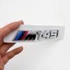 ABS Car Letters M Logo Sticker Rear Trunk Emblem Badge For BMW Mlogo M125i M135i M140i M235i M240i M320i M330i M340i M350i M440i YR53
