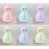 Weihnachten Schneemann Nachtlicht Für Kinder Nettes Geschenk Pat Einstellbare LED Lampe Mit Musik Modus Spielzeug Schlafzimmer Derocation Zubehör