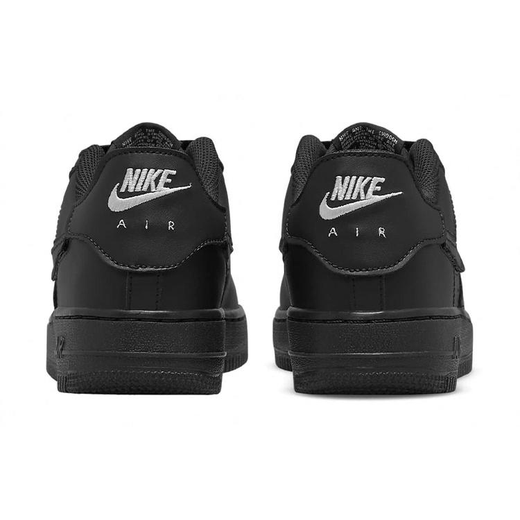 (GS) Nike Air Force 1/1 'Black Bright Crimson' Kids' DB1856-001