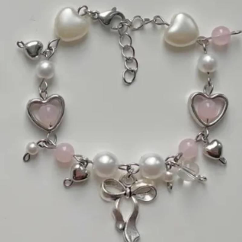 

Handmade Coquette Bracelet Love Bracelet A Gift for Her