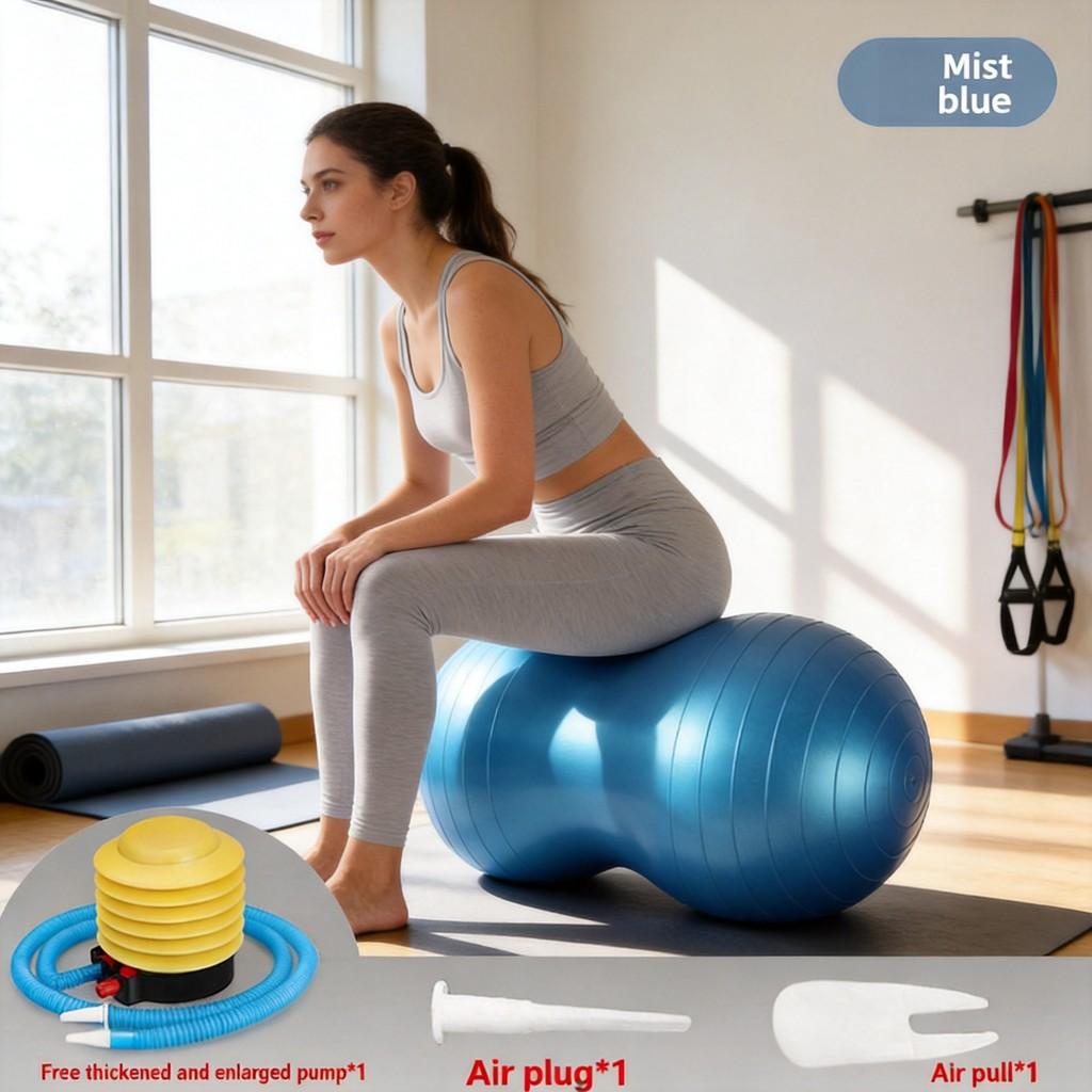 Palla Yoga in PVC Ricaricabile Palla Fitness per Recupero Post-Partum e Tonificazione Corporea