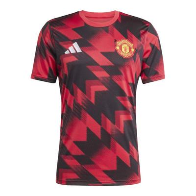 Adidas Manchester United 25/26 Pre Match T-Shirt Slim Fit Red