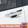 Car External Outer Door Handle Catch Covers Cap Door Bowl Protection Sticker For Honda CRV CR-V 2017-   Accessories