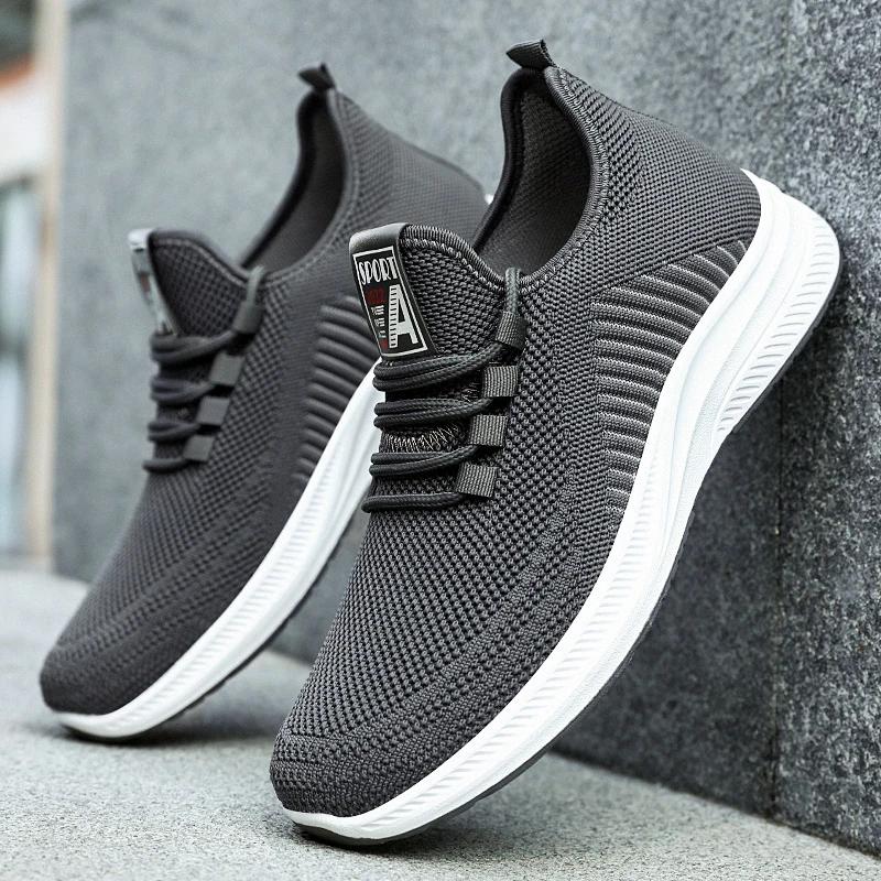 Fashion Men's Sneakers Men Casual Sneakers Summer Sports Breathable Non-Slip Soft Bottom Non-Slip Shoes Zapatillas Male Tenis Hombres