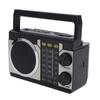 Retro Bluetooth Speaker AM FM SW Radio Vintage Wireless Speaker Rechargeable with Telescopic Antenna for Home Car