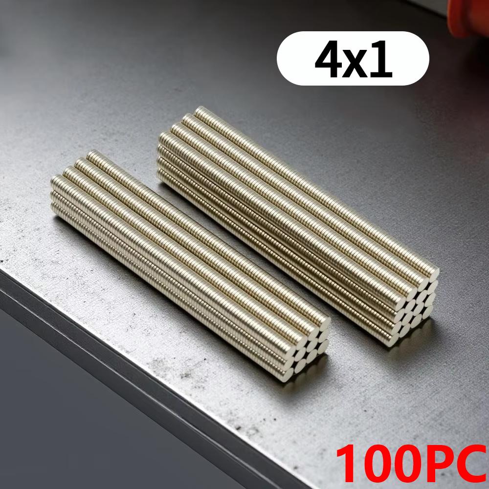 4X1MM imans Round Refrigerator magnets for Office Whiteboard Suitable Tools Home Workplace, Etc 4*1