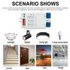 220V-240V 5.8GHz Microwave for Radar Body Motion Detector For LED Light For ceiling walls, hotel hallways, sensor lights