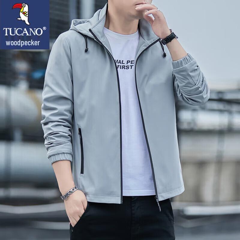 Tucano Men's Spring/Autumn Business Casual Hooded Jacket