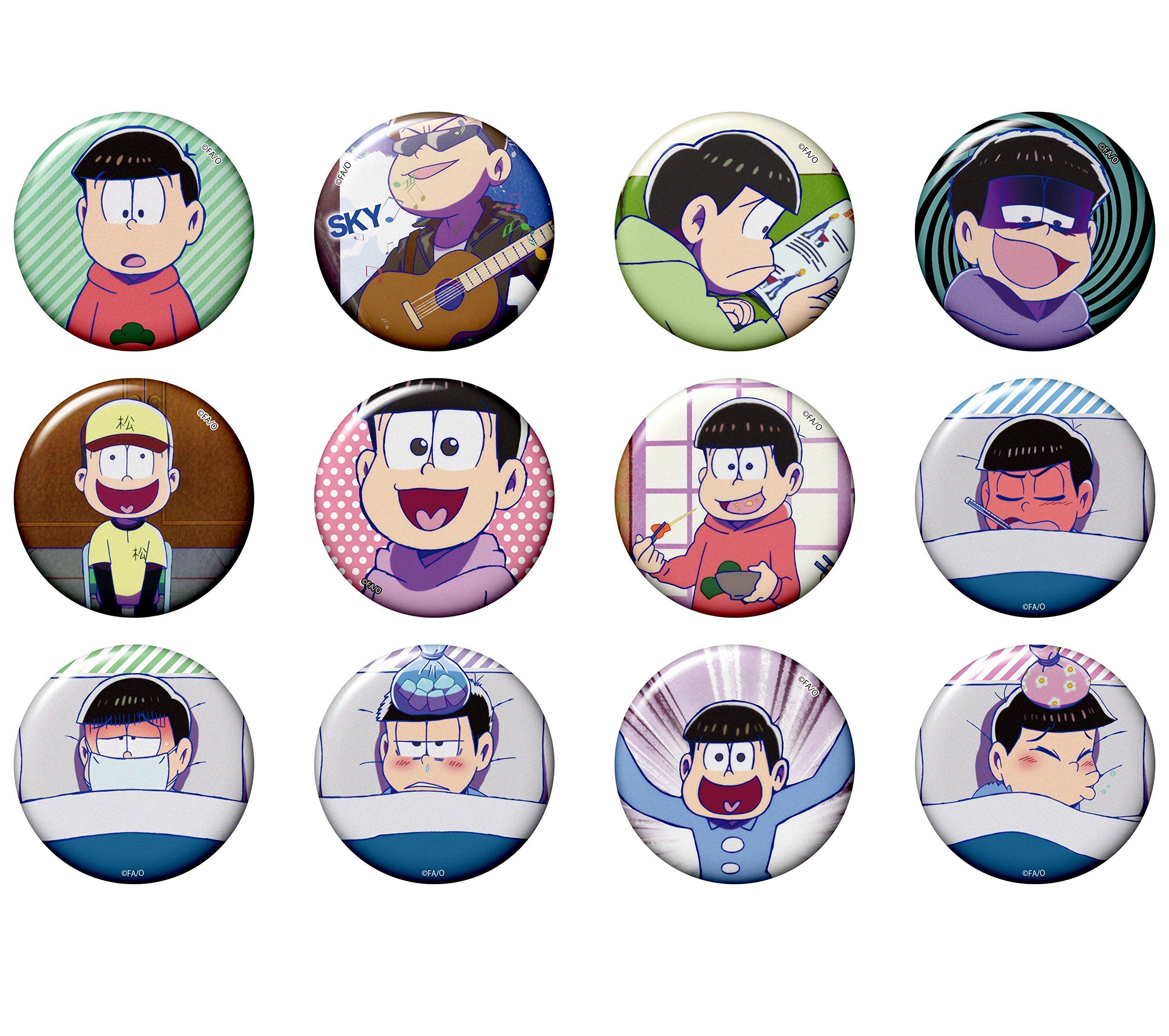 

Trading Can Badges BOX Product 1BOX 12 12 types in total Osomatsu-san Vol.6 = pieces,