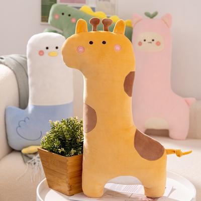 New Long Strips Super Cute Animal Plush Toy TUTU Giraffe Crocodile Seabird Super Soft Personalized Sheep Pillow Cushion