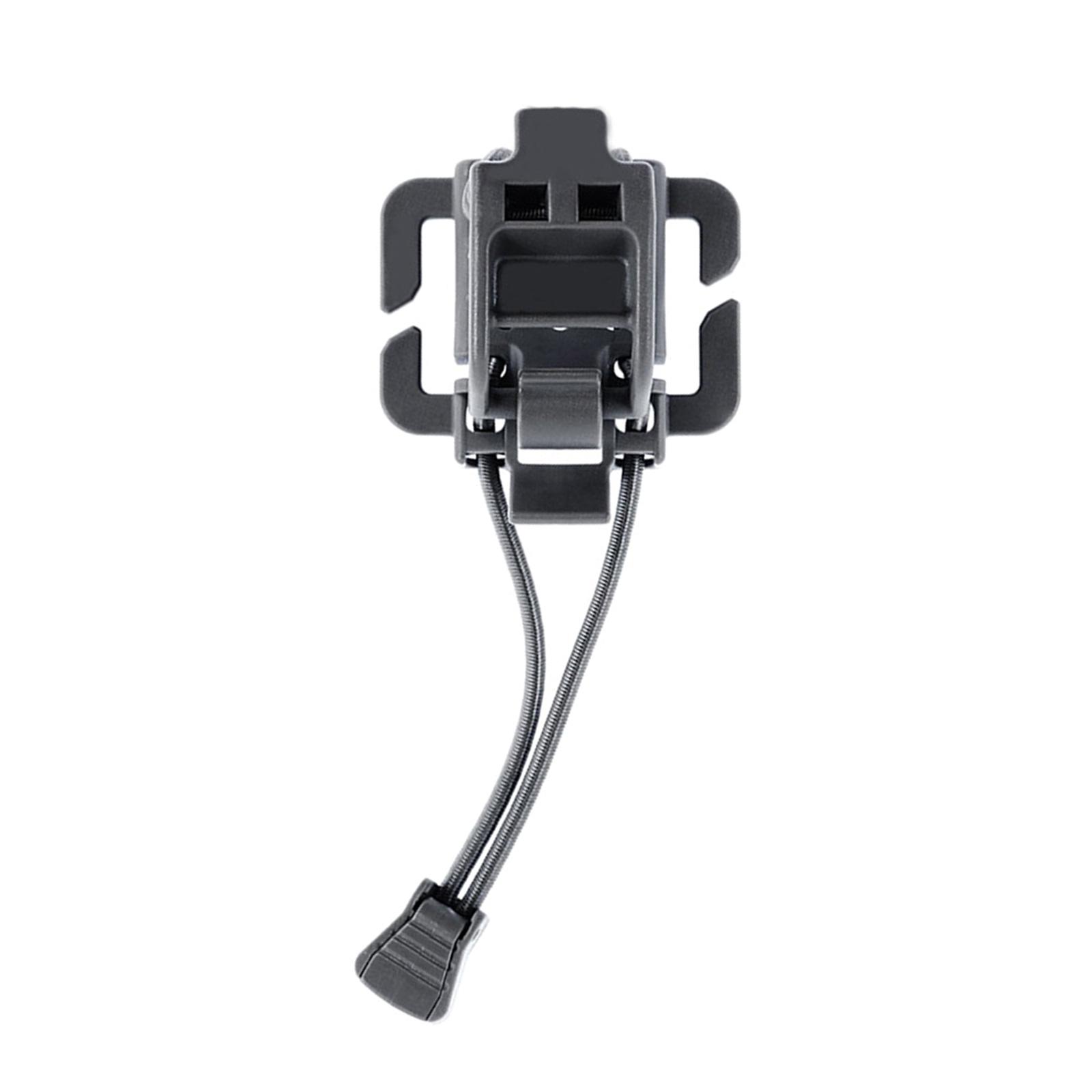 

Shovel Clamp Axe Clamp Elastic String Flashlight Clip Outdoor Multifunctional Tactic Wheel Clip Hiking Hanging Buckle чёрный