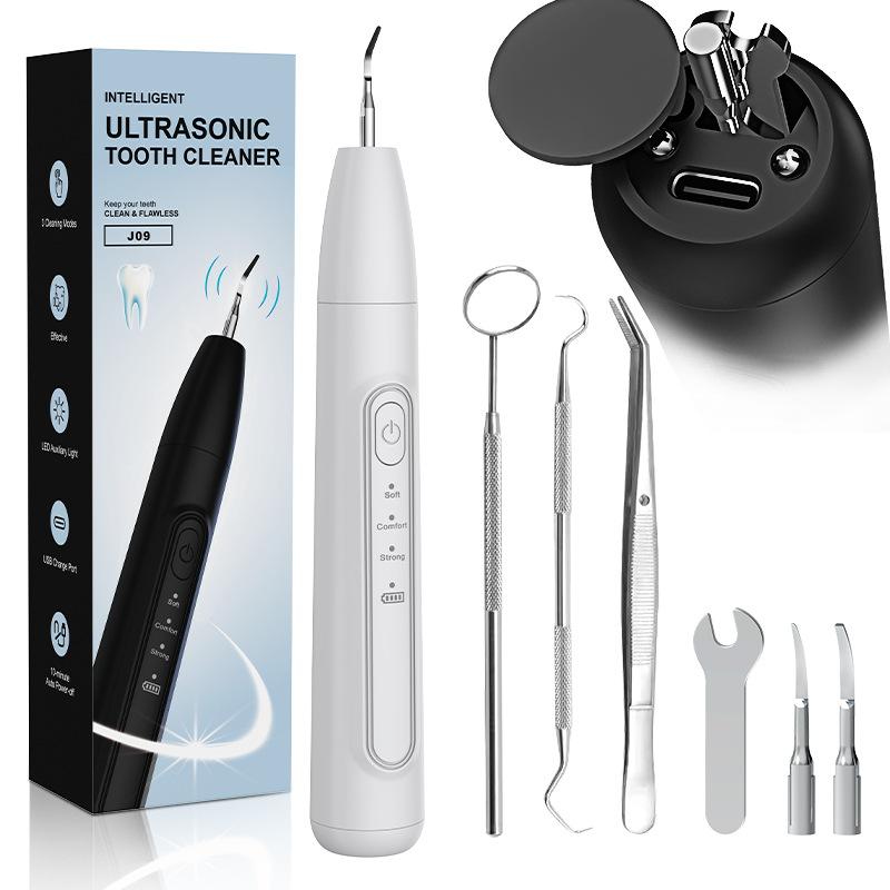 Household Dental Cleaner Ultrasonic Oral Cleaning To Remove Calculus Tea Stains and Wash Tooth Stains Portable Dental Beauty Instrument