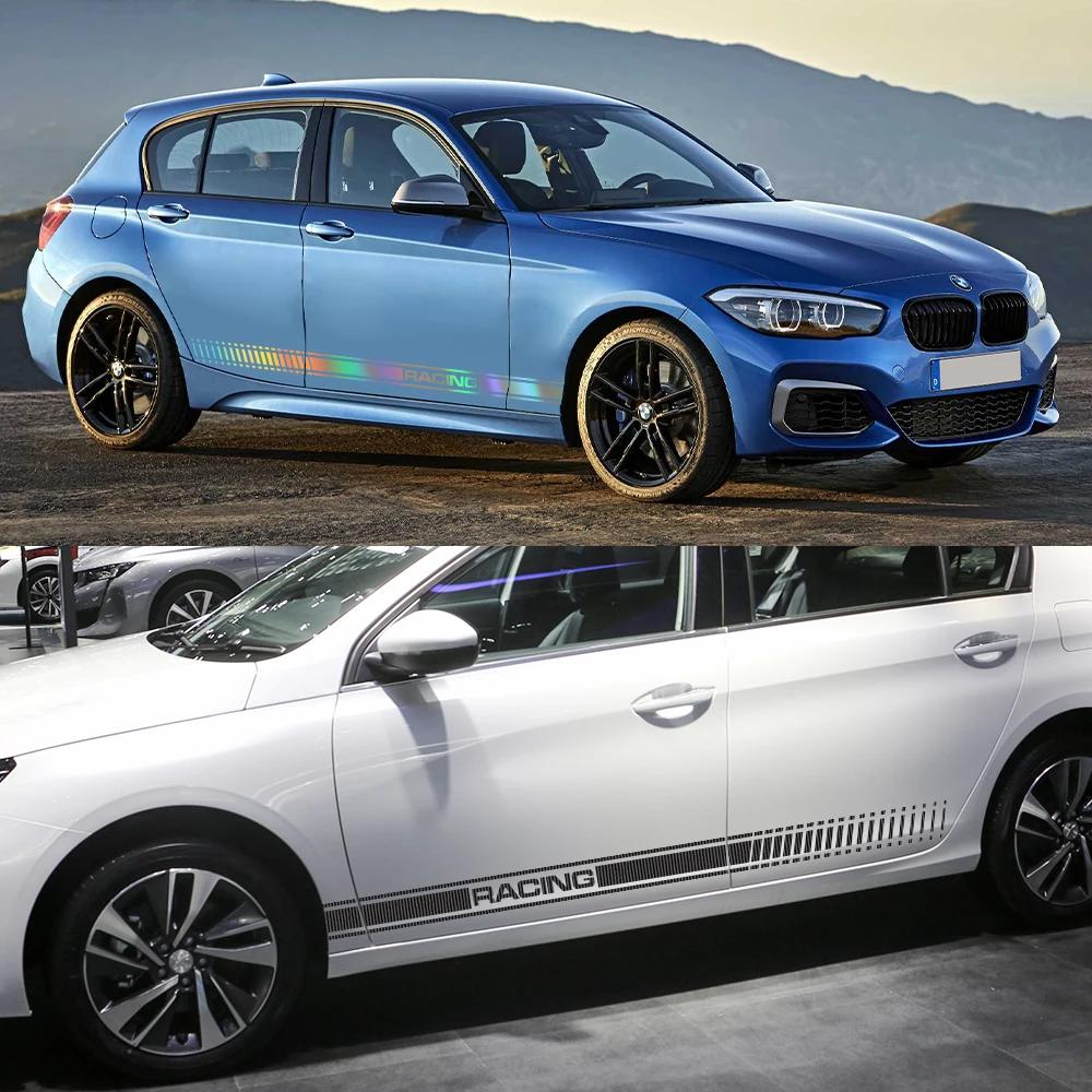 Car Stickers Auto Vinyl Film Wrap Both Side Stripes Decoration Styling Decal For BMW 1 Series E82 E87 E88 F20 F21 F70 E81 F40