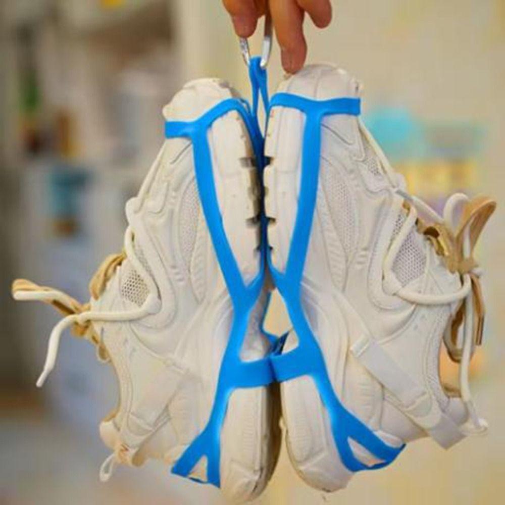 Silicone Bag Shoe Clip Waterproof Quick Drying Outdoor Footwear Clip Wear-resistant Space Saving Sneaker Storage Clamp
