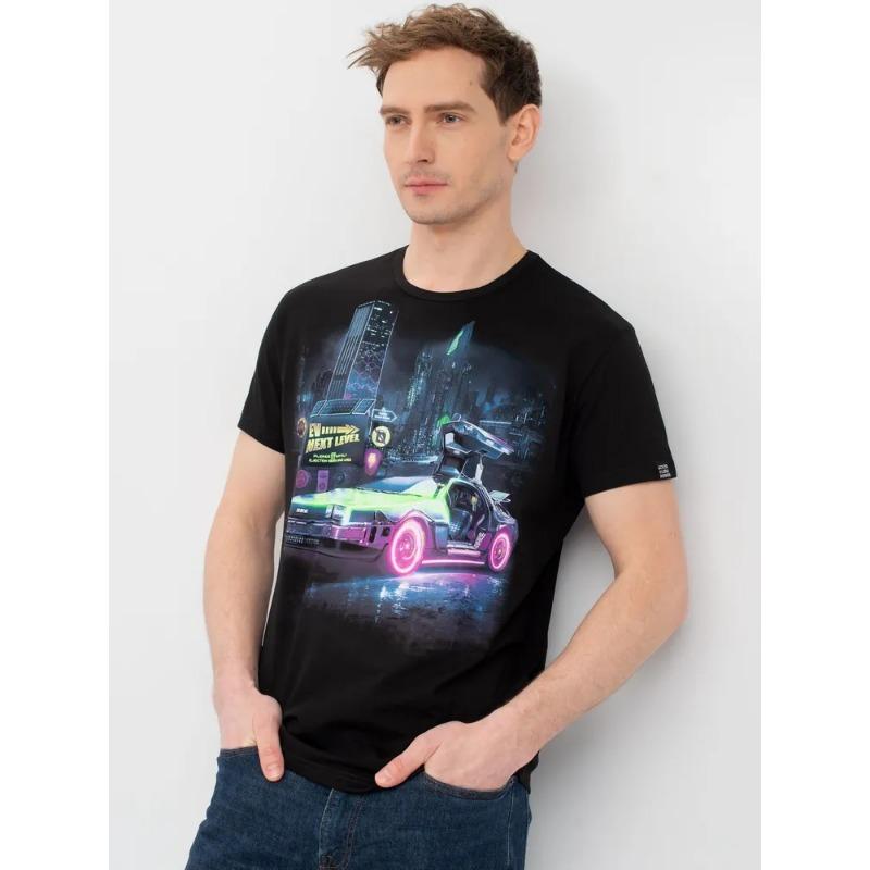 Men s Casual Sports 3D Printed T-shirt M