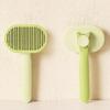Pet Brush for Shedding Self-Cleaning Grooming Brush Cat Shedding Comb Removes Loose Fur for Long Short Hair Dogs Cats