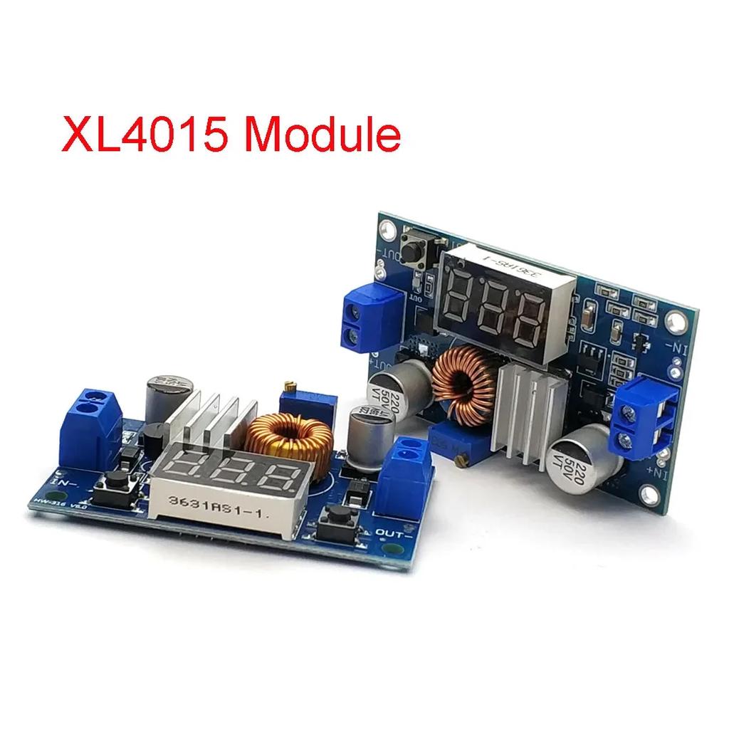 5A 75W XL4015 DC-DC Converter Adjustable Step-Down Module 4.0-38V To 1.25V-36V DIY Adjustable Power Supply