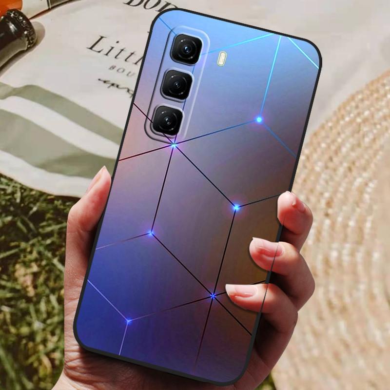 Pro Infinix Hot 60 Pro 4G Pouzdro X6885 Cool Malované Silikonové Měkké TPU Funda Pouzdra Pro Infinix Hot 60 Pro hot60 Pro 60pro Kryt