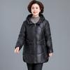 Winter Women's Down Cotton Jacket Commuting Oversized Windproof Hooded Women's Clothing