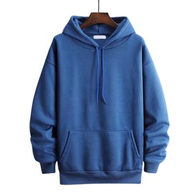 Moletom masculino com capuz canelado, streetwear super macio com cordão e bolso grande para uso diário