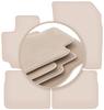 PREMIUM Beige Floor Mats For: Suzuki S-Cross Hybrid SUV 2020-