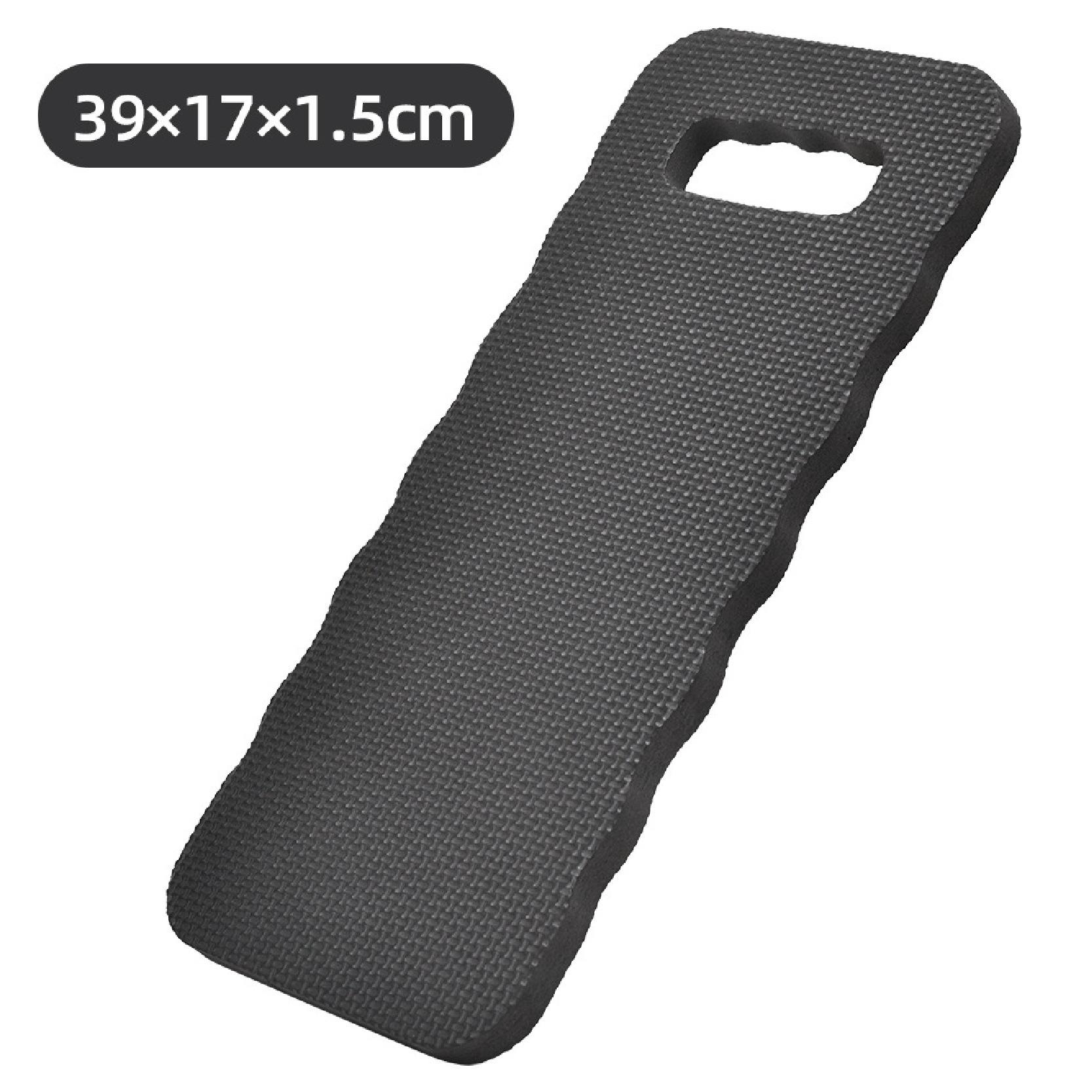 

Многоцветный нескользящий пенный наколенник — водонепроницаемый, прочный и удобный, идеально подходит для садоводства, йоги, ремонта автомобилей и использования в ванной комнате 15.35*6.69*0.63inch чёрный