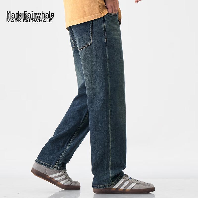 Mark Fairwhale Men's Retro Straight-Leg Jeans