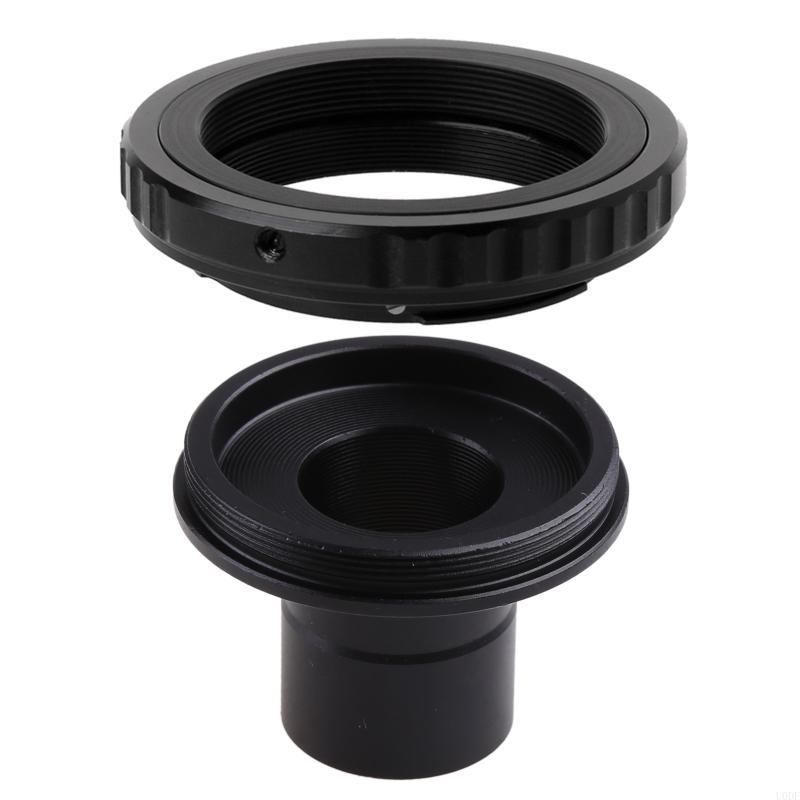 

Lightweight 23.2MM Metal Mount Lens Adapter Standard for Ni-kon Or Digital SLR DSLR Cameras Durable чорний