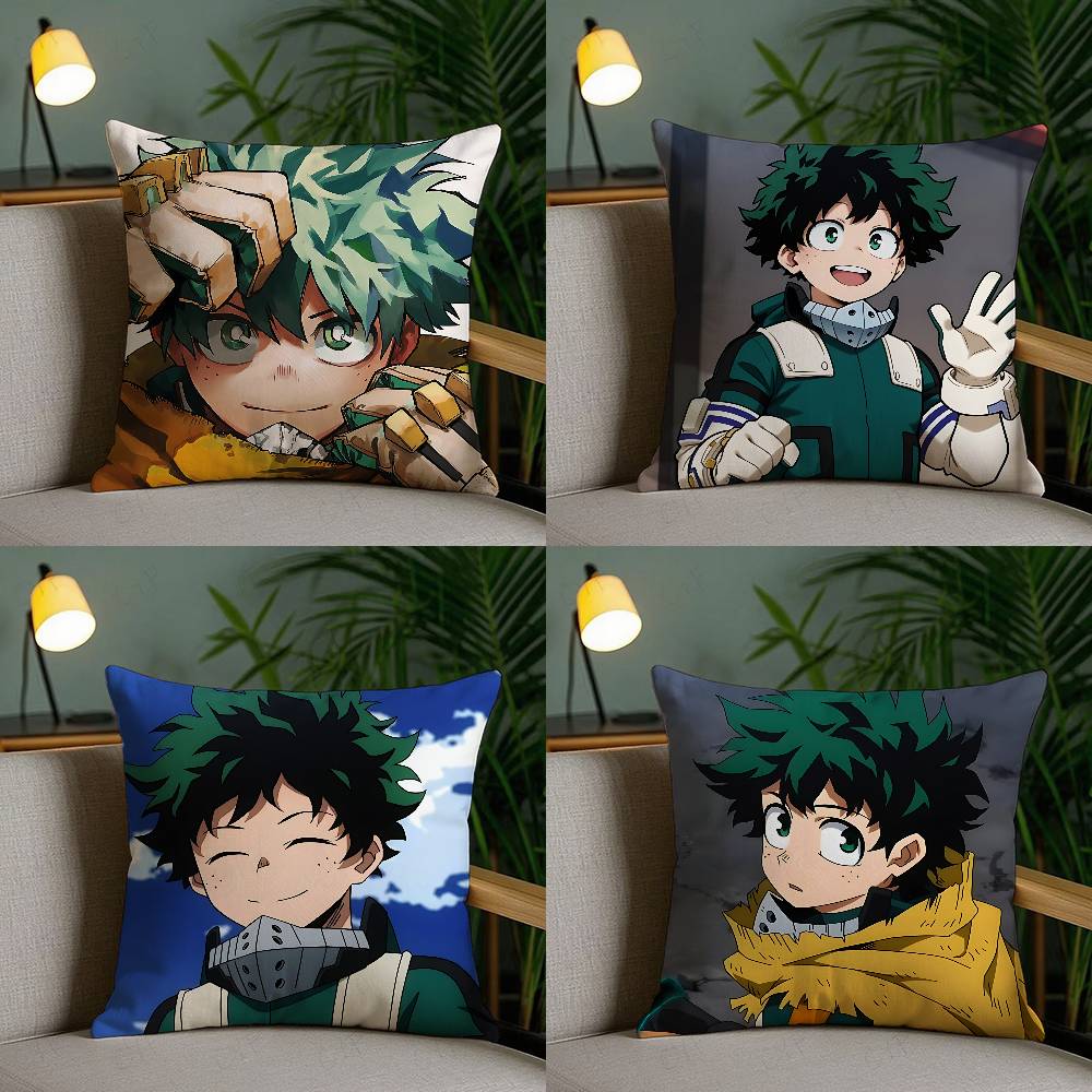 Anime Cute Iizuku MidoriyaS Customizable Square Pillowcases Stylish And Soft Perfect For Beds Cars And Sofas