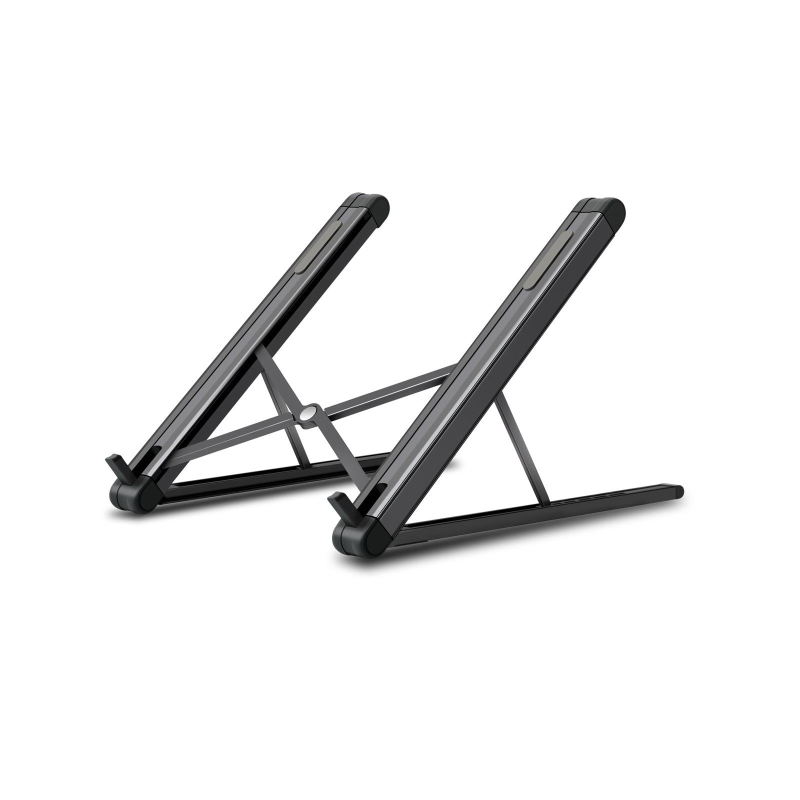 2026 German Alloy Portable Laptop Stand, Foldable & Adjustable чёрный
