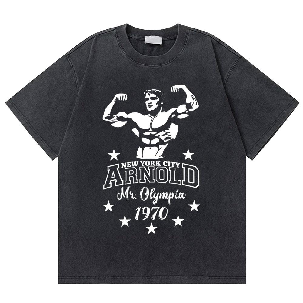 Mazgāta Vintage Arnold Schwarzenegger Mr Olympia