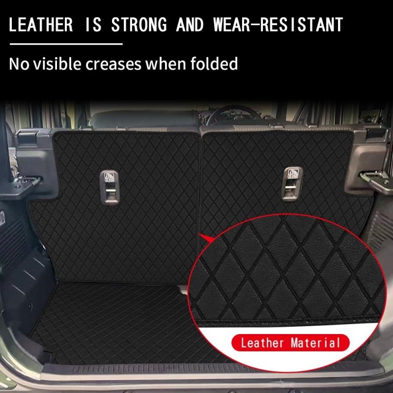 FOR SUZUKI JIMNY NOMADE 2025 2026 Rear Trunk Mat Anti-Dirty Leather Waterproof Cargo Liner Tail Box Pad Internal Accessory