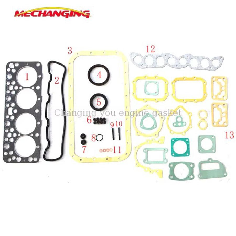 FOR NISSAN PICK UP 720 D21 URVAN E23 2.3/2.5 SD23 Full Set Engine Rebuilding Kits Engine Gasket 10101-09W25 50094100