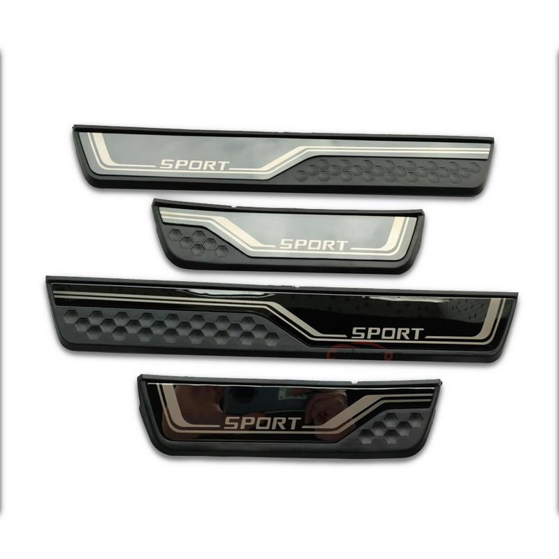 For Honda CR-V CRV Door Sill Plate Car Accessories Threshold Pedal Protection Cover Auto trim 2017 2018