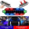 Plastic Flashing Safety Lamps Waterproof Design Motorcycle Tail Light  Car Safety