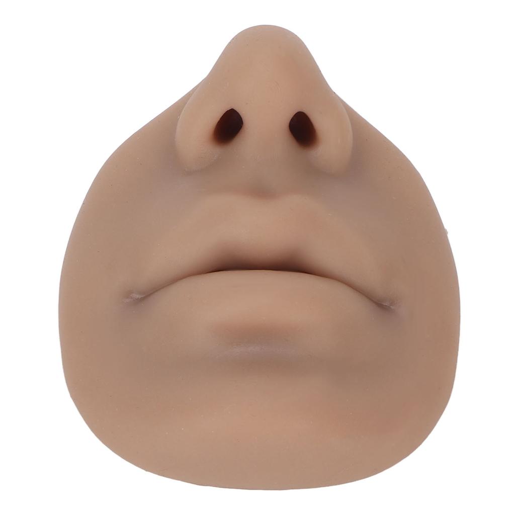 Silicone Nose Model with Mouth Flexible Soft Imitation Nose Model Reusable Nose Displays for Teaching