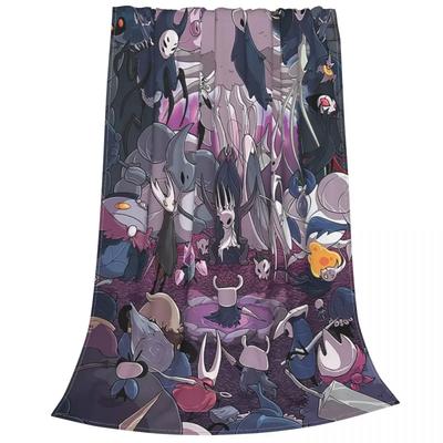 Hollow Knight Holy Nest Action Game Blanket Fleece Print Portable Super Warm Throw Blanket for Bedding Couch Quilt#