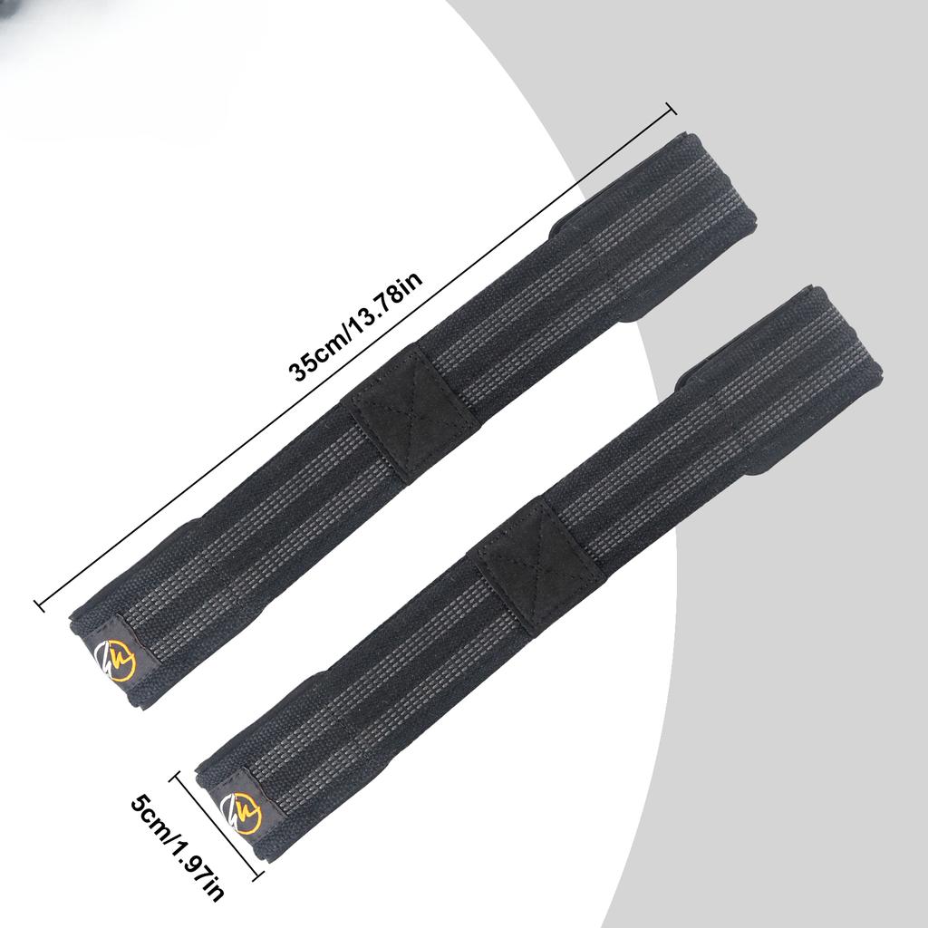 1 Pair Wrist Support Straps Weight Lifting Wrist Straps Deadlifting Wrist Wraps Bodybuilding Powerlifting Xfit Strength Training
